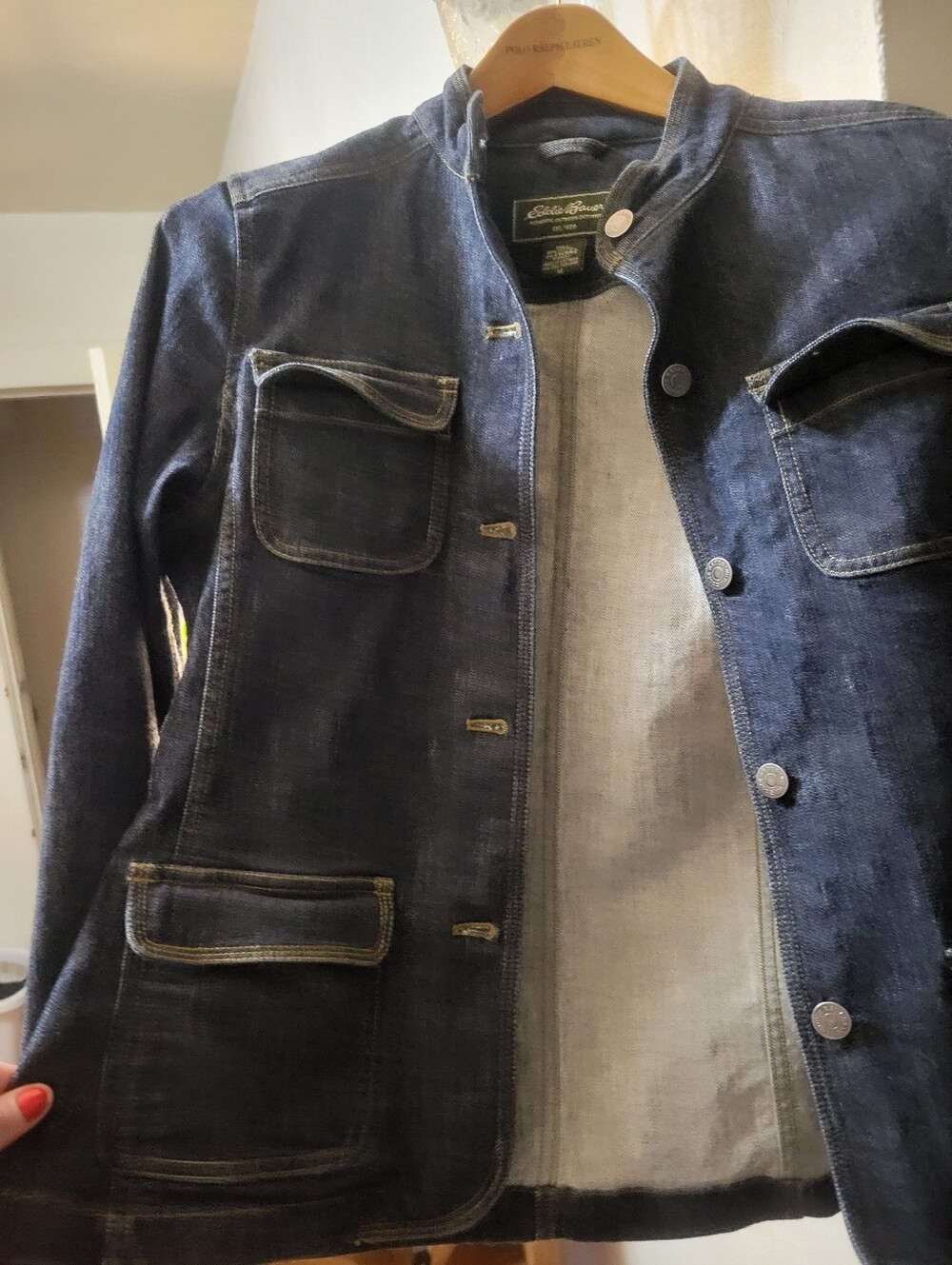 Eddie BAUER Denim Jacket M - Picture 3 of 3